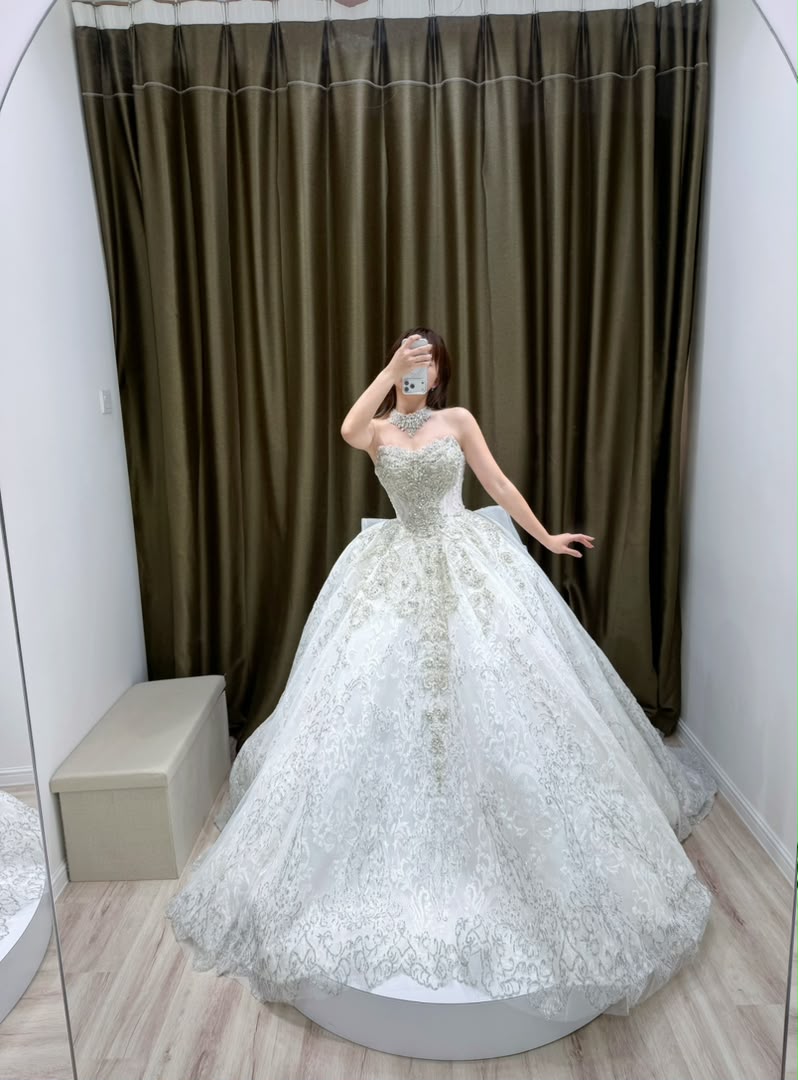 Long Train Gown 2